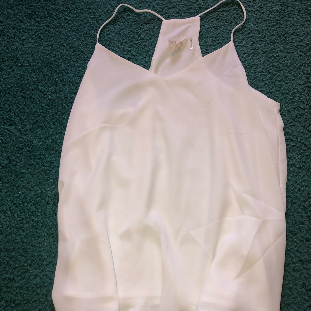 White tank top